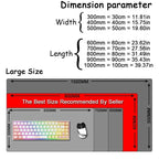 Japan Cherry Blossom Mouse Pad XXL Gray Laptops Gaming Deskmat Sakura Mousepad Anime Office Carpet Gamer Keyboard Computer Desks