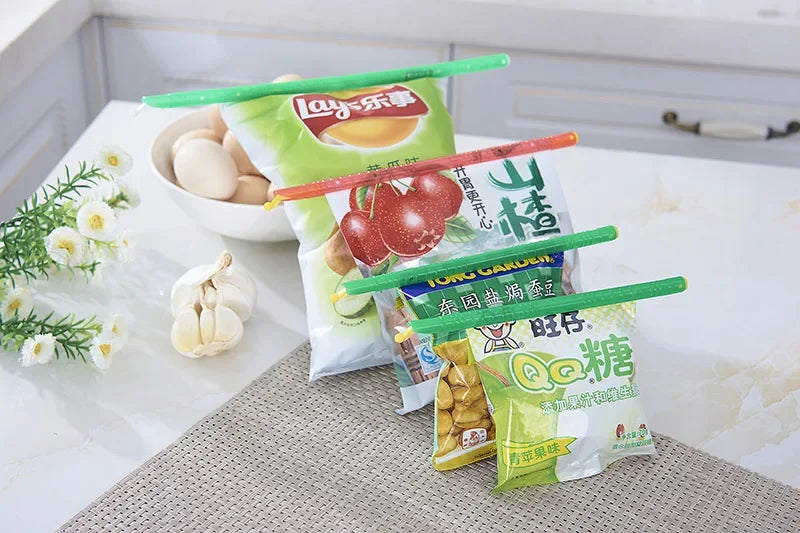 Reusable Food Bag Sealing Clip for Snack and Kitchen Storage Bags