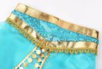 Kids Jasmine Princess Costume Dress – Aladdin Magic Lamp Outfit