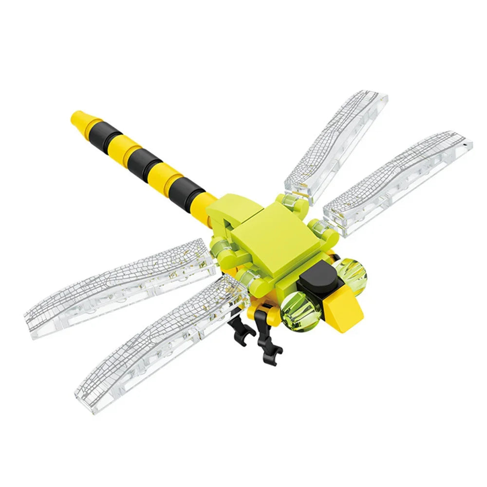 DIY Insect Animal Building Block Set STEM Puzzle Toy for Kids
