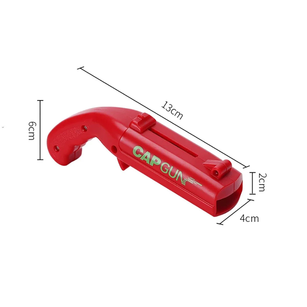 Bottle Opener Gun – Portable Beer Cap Launcher Party Tool