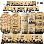Horror Movie Stranger Theme Birthday Party Decoration Tableware Tablecloth Cup Plate Napkin Baby Shower Party Favors Supplies