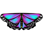 Halloween Kids Butterfly Costume Mask Cloak Children's Butterfly Elf Angel Wings Christmas Stage Cosplay Performance Costumes