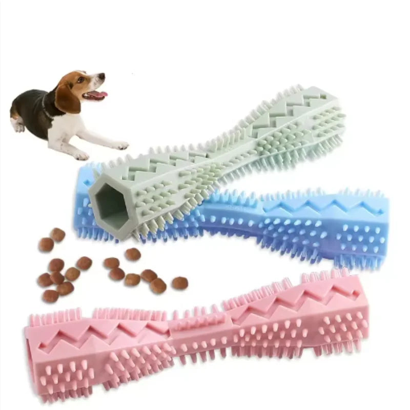Dog Teething Chew Stick Toy for Interactive Dental Training Play