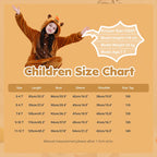 MICHLEY Carnaval Capybara Flannel Blanket Sleepers Onesie Hooded Children Costume Clothes Jumpsuit Sleepwear For Boys Girls