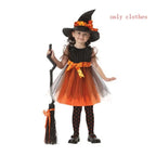 Girls Vampire Costume Gothic Tutu Dress – Halloween Fantasy Outfit