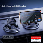 360 Degree Rotating Car Mobile Holder Sticky Phone Stand for Dashboard Multi Purpose Use in Auto and House Accessory