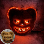 NEW LED  Light Halloween Cosplay Face Mask Party Show Stage Make-up Horror Bloody Rabbit Bear Mask Cartoon Carnival  Head Cover