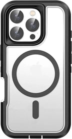 Luxury Ott Magnetic Armor Cases For iPhone 18 17 16 15 14 Plus 13 12 11 Pro Max Box Shockproof Charging Heavy Duty Protect Cover