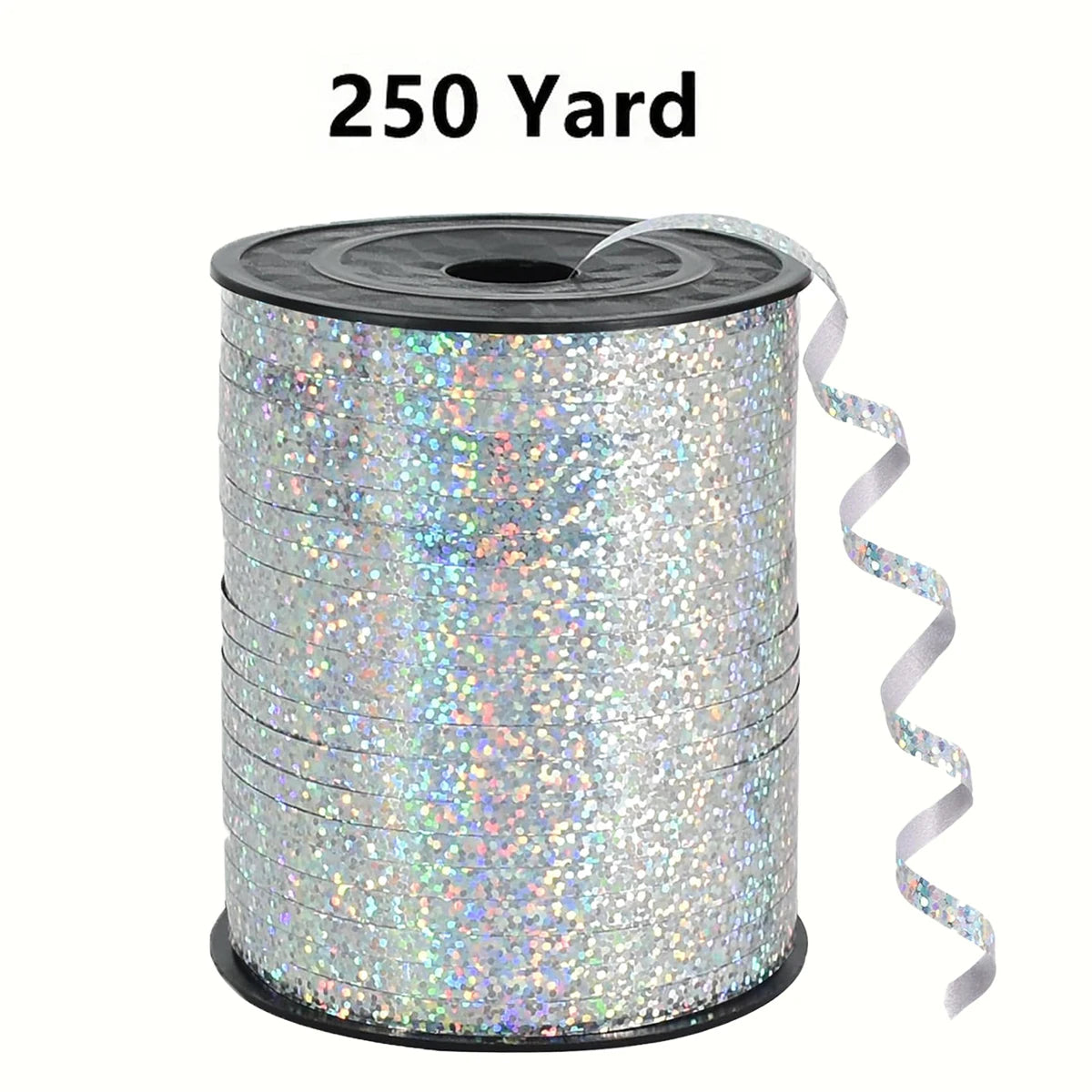 250/500 Yards Ribbon Curling Crimped, 5mm Width Wedding Birthday Christmas Gift Balloon Ribbon Party Decoration Bouquet Ribbon