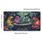 Magic playmat gathering gaming mats Frog Wizard theme anime desk mat Desk accessories 35X60cm mouse mat Raccoon tapete magic mat