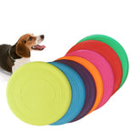 Silicone Flying Disc Dog Toy for Interactive Fetch and Outdoor Play