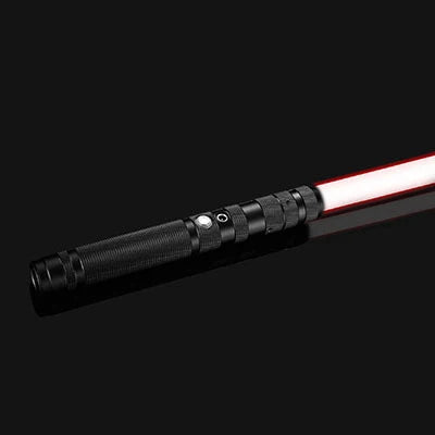 RGB Metal Lightsaber Rechargeable LED Cosplay Light Sword with Sound Effects