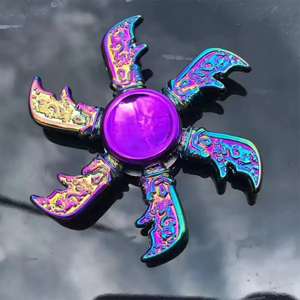 Dragon Wing Metal Rainbow High-Speed Fidget Spinner
