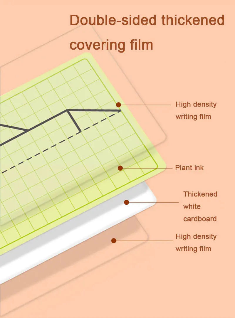 Kids Grid Symmetry Drawing Book – Fine Motor & Writing Training Toy