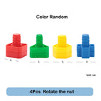 Montessori Busy Board Accessories DIY Wooden Learning Activity Kit