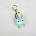 Mini Penguin Crochet Keychain Cute Animal Bag Charm
