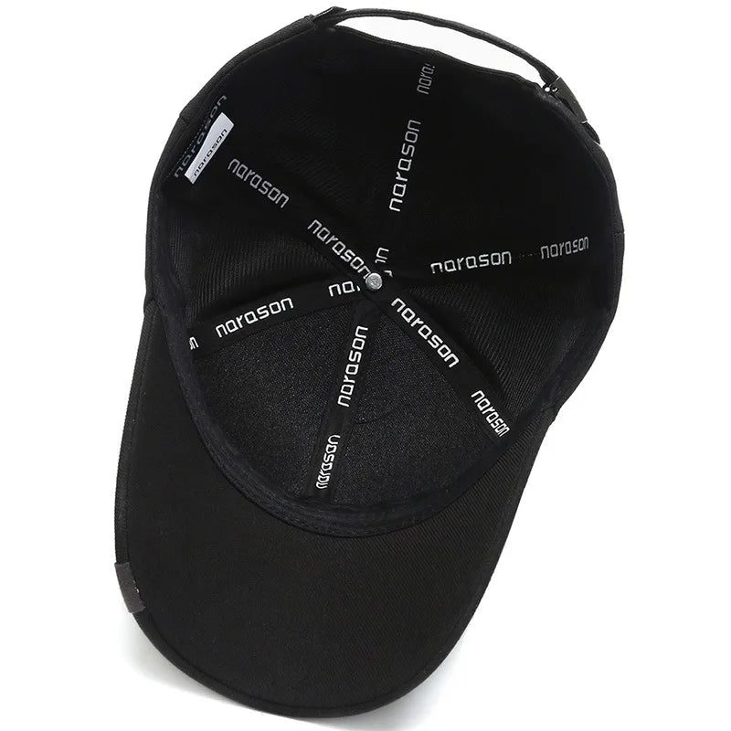 Unisex Hua Label Hip Hop Baseball Cap for Outdoor Casual Style