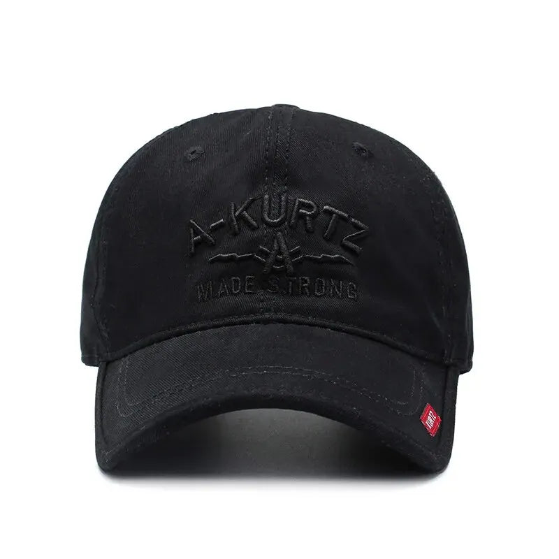 Korean Style Embroidery Baseball Cap for Outdoor Sun Protection