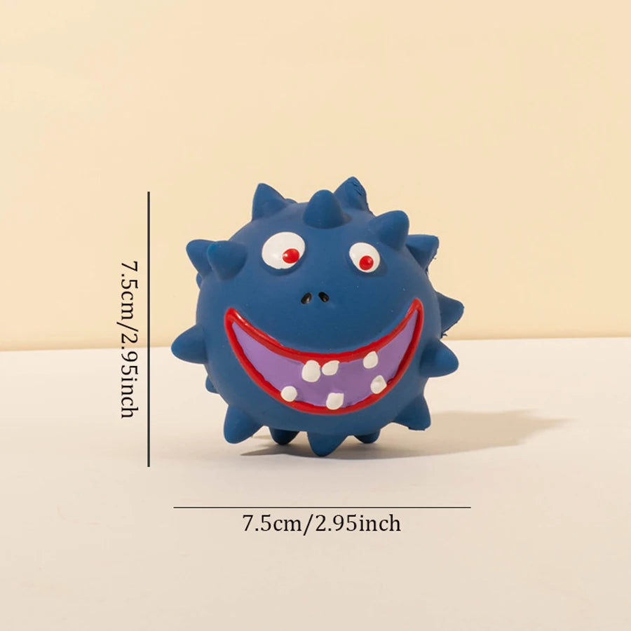 Squeaky Dog Chew Toy for Interactive Teeth Cleaning and Play
