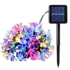LED Solar Cherry Blossom Light String Outdoor Courtyard Decoration Festival Cherry Blossom Waterproof Atmosphere Light String