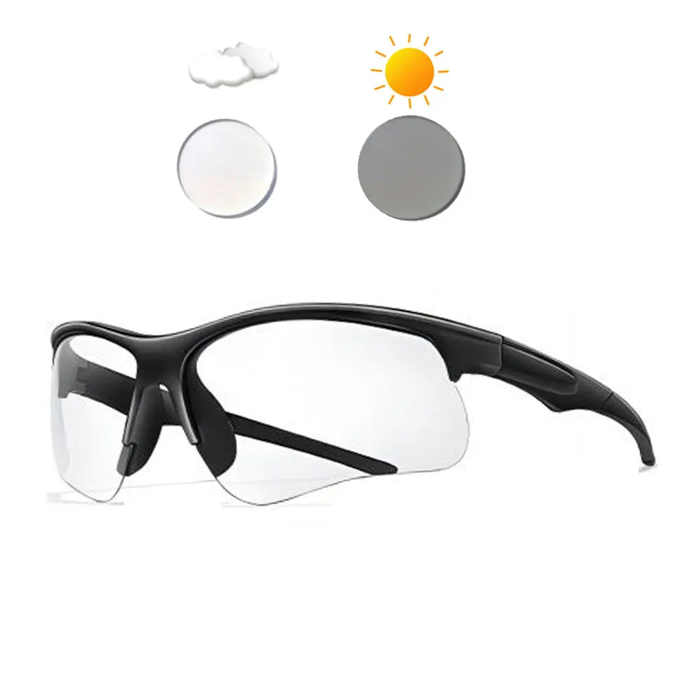 Photochromic UV400 Cycling Sunglasses for MTB, Running & Outdoor Sports