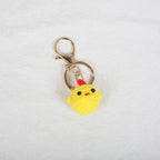 Mini Animal Crochet Keychain Cute Knitted Doll Keyring