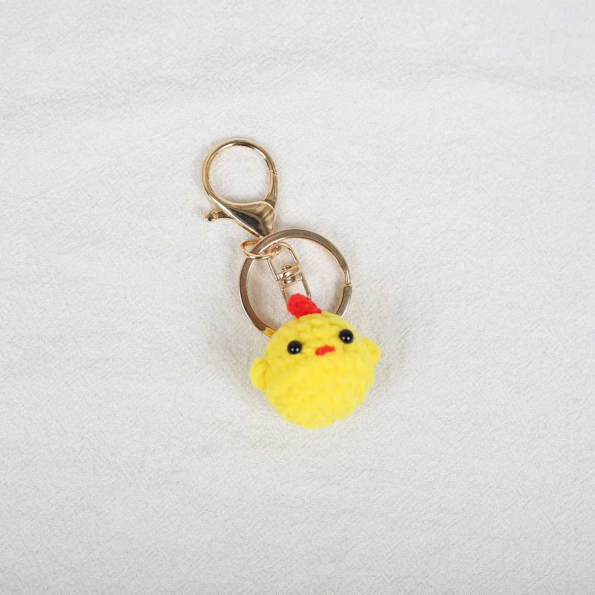 Mini Animal Crochet Keychain Cute Knitted Doll Keyring
