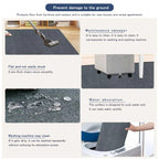 90x120cm chair mat work in hardwood Office Rolling Chair Mat Computer Gaming Chair Mat Bedroom Living Room