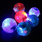 New Durable High Quality Colorful Flash Jumping Ball Multistyles Interactive Glowing Bouncy Ball Gift Children Luminous Toys