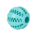 Treat Dispensing Rubber Dog Ball for Interactive Chew and Slow Feeding