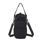 Portable Insulated Water Bottle Carrier Bag with Phone Pocket