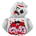 Novel Horrible Movie Halloween Pumpkin Witch Nun Vampire Zombies Building Blocks Mini Action Figure Toys