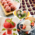 37 Grid Silicone Meatball Mold with Lid for Rice and Fish Balls