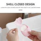 50/150Pcs Travel Soap Sheets Portable Soap Paper Bath Hand Outdoor Travel Cleaning Soap Sheet Fragrance Foam Suitable Camping