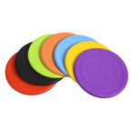 Silicone Flying Disc Dog Toy for Interactive Fetch and Outdoor Play