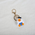 Mini Animal Crochet Keychain Cute Knitted Doll Keyring