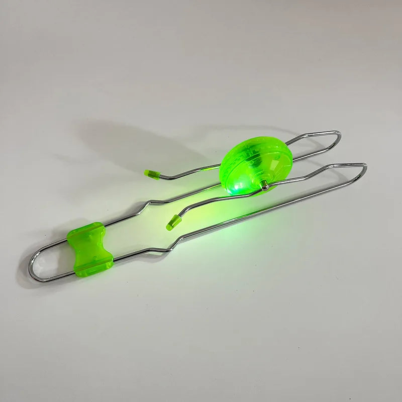 Funny Colorful LED Luminous Magic Rail Rolling Flywheel YO-YO Ball Toy For Gyro Toys Cute Creative Yoyo Toys Kids Adult Toys