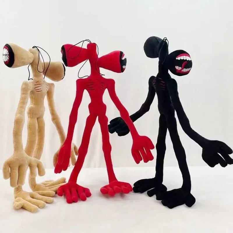 55cm Siren Head Plush Toy Sirenhead Soft Stuffed Doll Horror Character Figures Peluches Toy for Children Birthday Christmas Gift