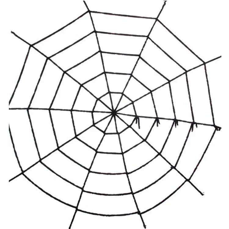 30/90/150cm Halloween Black Scary Giant Spider Huge Spider Web Halloween Decor Home Bar Haunted House Prop Holiday Outdoor Decor