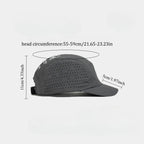 Short Brim Quick Dry Mesh Baseball Cap for Outdoor Adventures