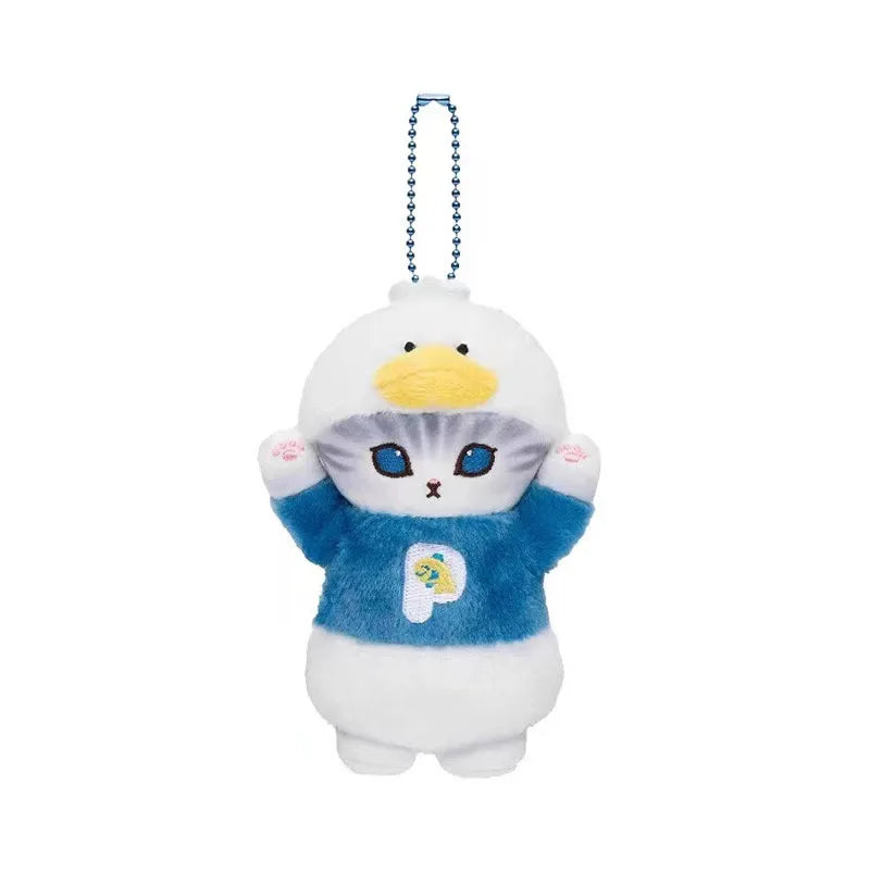 Kawaii Mofusand Sanrio Plush Keychain Anime Bag Charm
