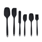6-Piece Silicone Kitchenware Set with Spatulas and Oil Brush Kit