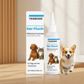 Cat Dog Ear Cleanser Relieve Discomfort Remove Ear Mite Dirt for Odor Control Itch Relief Pet Ear Care Cleaning Products 100ml