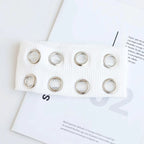 Punk Wide Elastic Eyelet Headband for Women