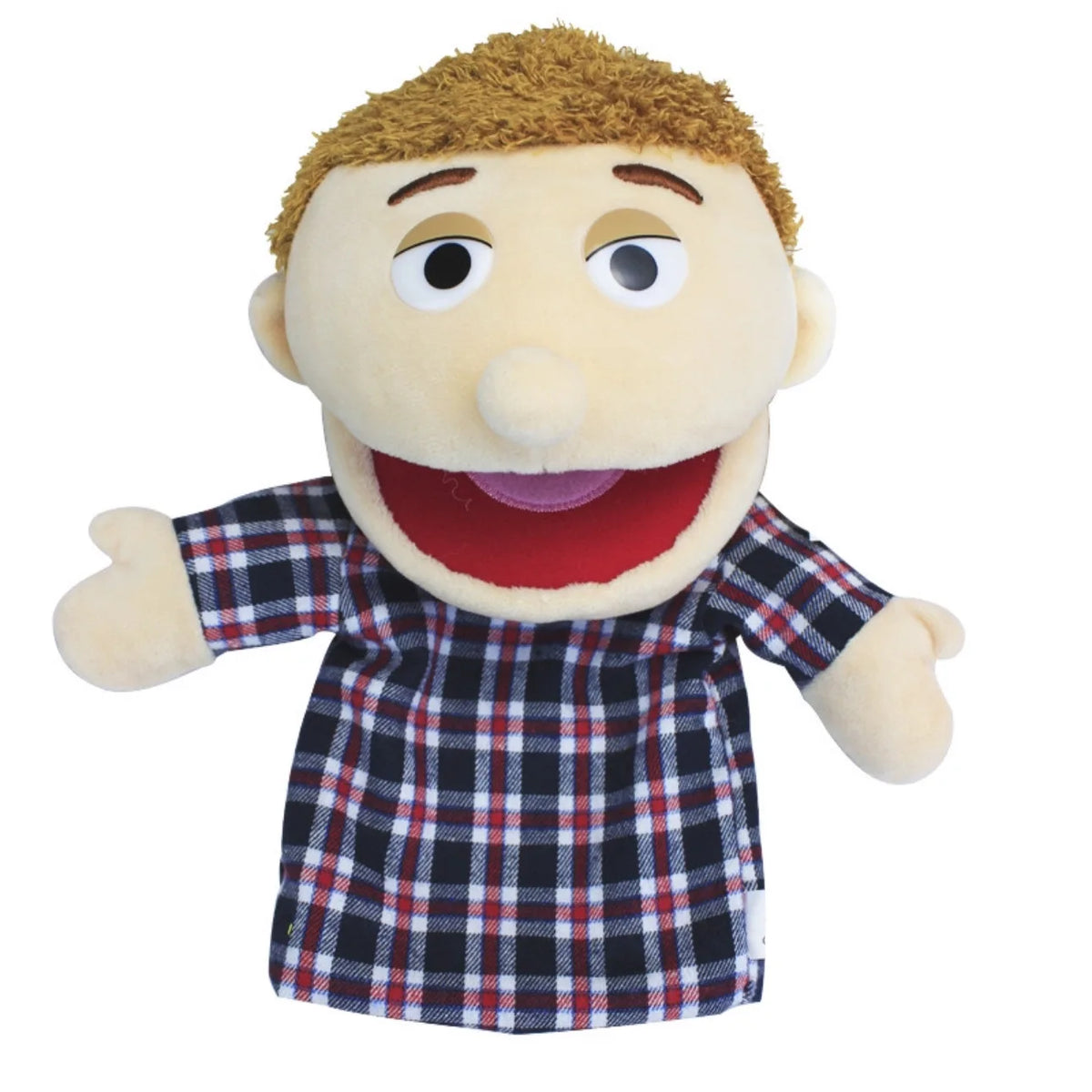 Family Hand Puppet Dolls – Plush Educational Role Play Toy