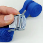 3M Cargo Straps With Buckle Tie-Down Belt for Motorcycle Car Bicycle Metal Tow Rope Strong Ratchet Fixing Belt for Luggage Bag