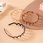 Korean U Shape Non-Slip Hair Comb Headband for Women
