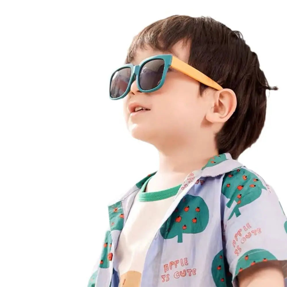 Square Foldable Kids UV400 Sunglasses for Boys & Girls