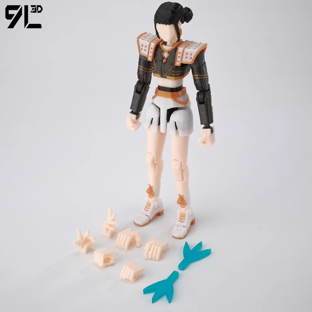 9L3D Dummy13 Horror Game Figure Realistic Anime Model Toys Articulated Joints Classic Collectible Desktop Ornament Surprise Gift